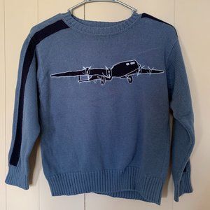 Boys Airplane Sweater